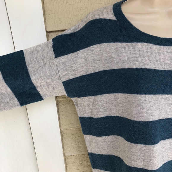 SLONI striped side zips 3/4 sl sweater/10%cashmere - Picture 3 of 8